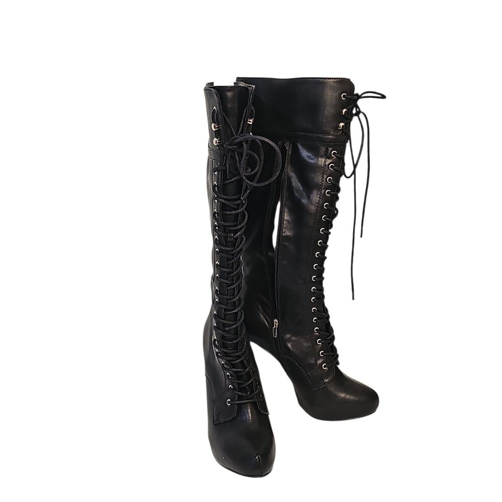 Copied - Caley boots Thigh High Black Size 9